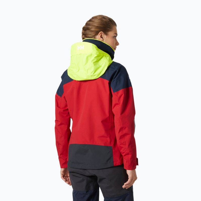 Geacă de navigație pentru femei Helly Hansen Pier 4.0 red 2