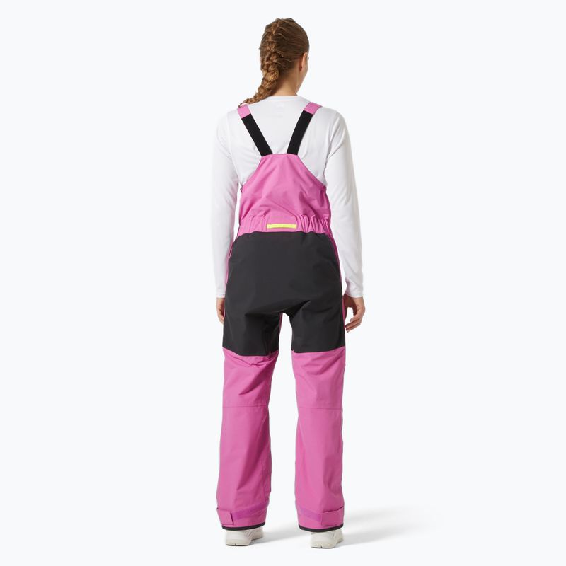 Pantaloni de navigație pentru femei Helly Hansen Pier 4.0 Bib meta pink 2