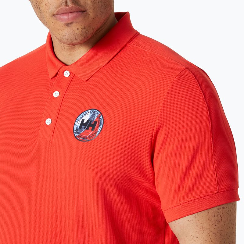 Tricou polo pentru bărbați Helly Hansen Hp Race Polo 2.0 alert red 3
