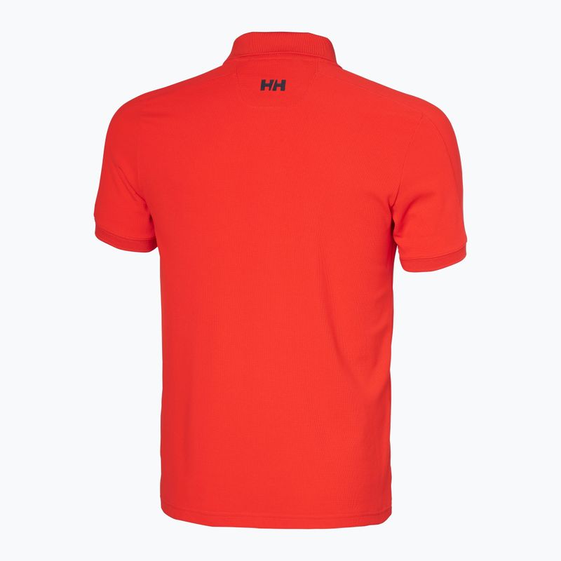 Tricou polo pentru bărbați Helly Hansen Hp Race Polo 2.0 alert red 6