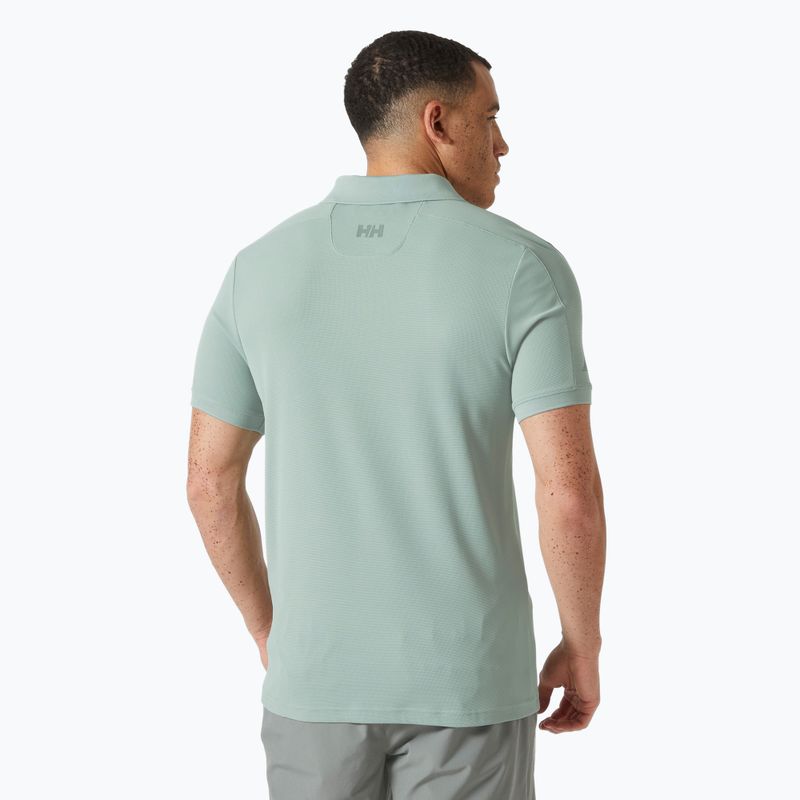 Tricou polo pentru bărbați Helly Hansen Hp Race Polo 2.0 eucalyptus 2