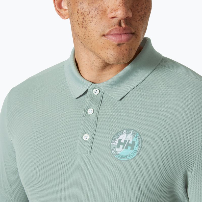 Tricou polo pentru bărbați Helly Hansen Hp Race Polo 2.0 eucalyptus 3