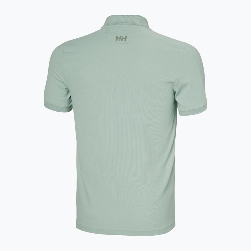 Tricou polo pentru bărbați Helly Hansen Hp Race Polo 2.0 eucalyptus 6