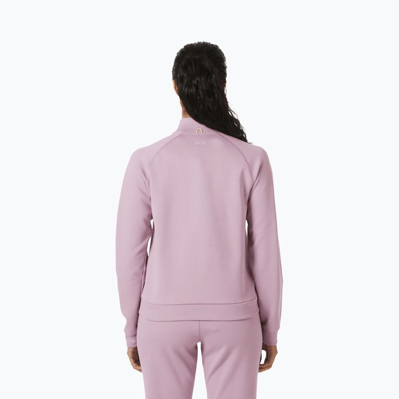 Bluză pentru femei Helly Hansen HP Tech Sweat Half Zip purple clay 2