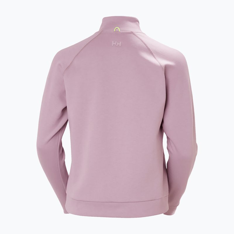 Bluză pentru femei Helly Hansen HP Tech Sweat Half Zip purple clay 4