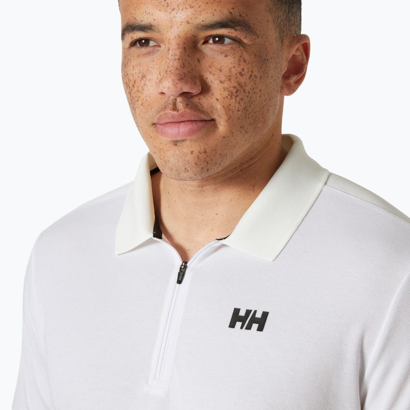 Tricou polo pentru bărbați Helly Hansen Hp 1/2 Zip Polo white 3