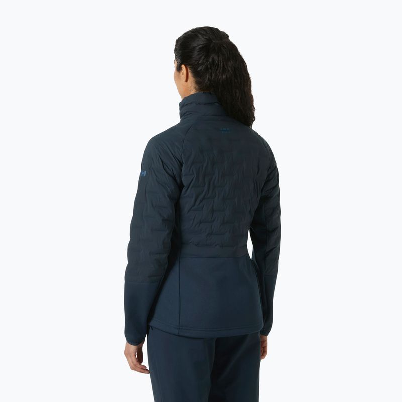 Geacă hibrid pentru femei Helly Hansen HP Hybrid Stretch Insulator navy 2