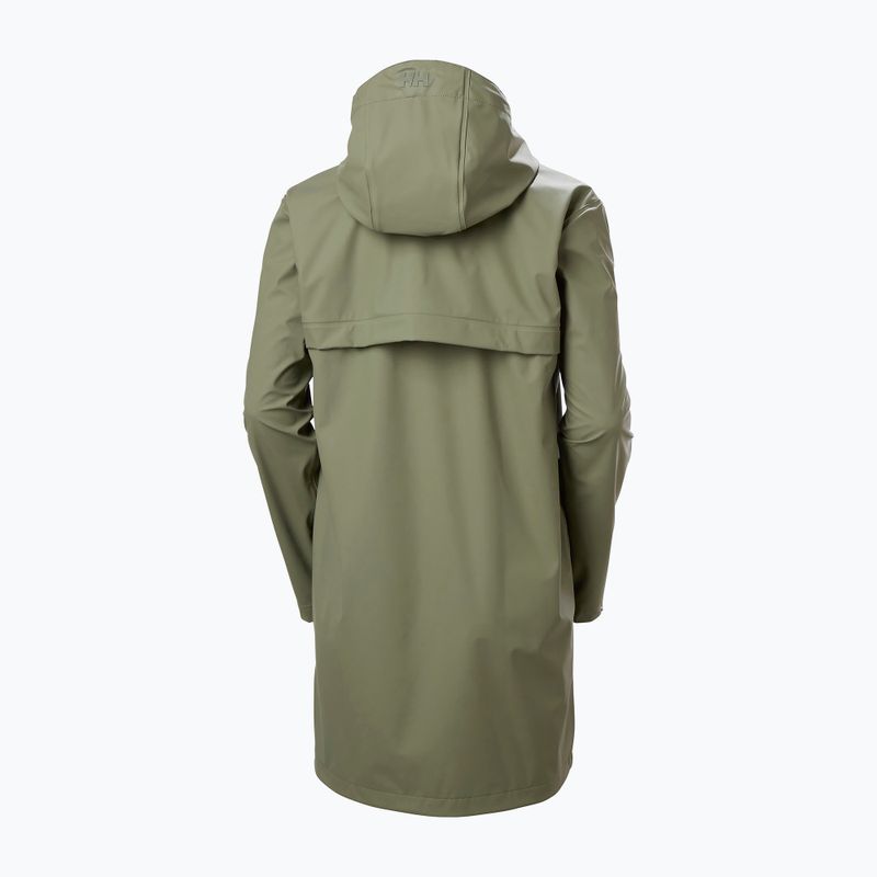 Palton de ploaie pentru femei Helly Hansen Moss Rain Coat lav green 7