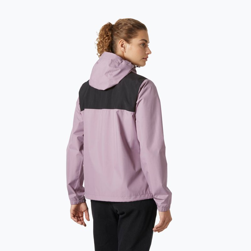 Jachetă de ploaie pentru femei Helly Hansen Vancouver purple clay 2