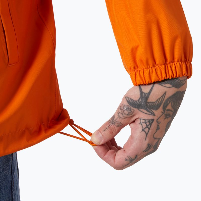 Jachetă de ploaie pentru bărbați Helly Hansen Vancouver orange peel 5