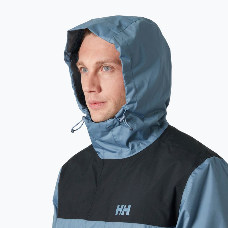 Jachetă de ploaie pentru bărbați Helly Hansen Vancouver washed navy 3