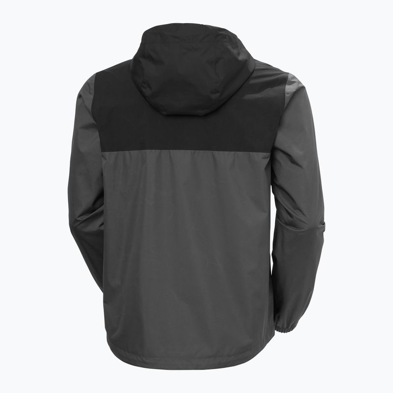 Jachetă de ploaie pentru bărbați Helly Hansen Vancouver ebony 2