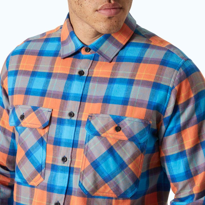 Cămașă pentru bărbați Helly Hansen Lokka Organic Flannel bonfire fjell plaid 3