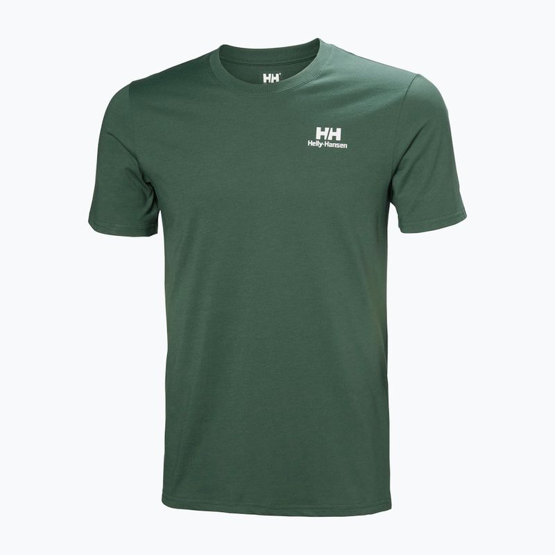 Tricou pentru bărbați Helly Hansen Nord Graphic jungle green 4