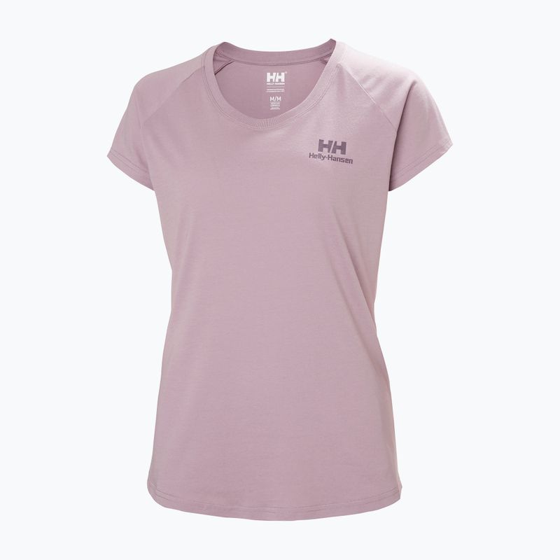 Tricou pentru femei Helly Hansen Nord Graphic Drop purple clay 4