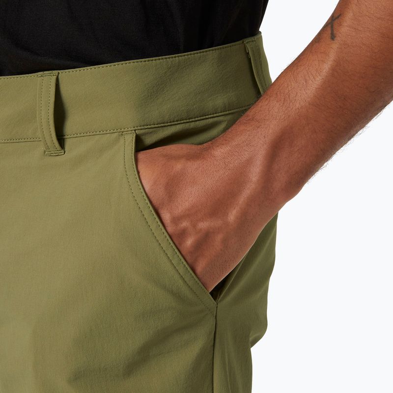 Pantaloni softshell pentru bărbați Helly Hansen Brono Softshell Zip Off terrain green 3
