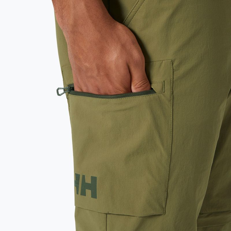 Pantaloni softshell pentru bărbați Helly Hansen Brono Softshell Zip Off terrain green 4