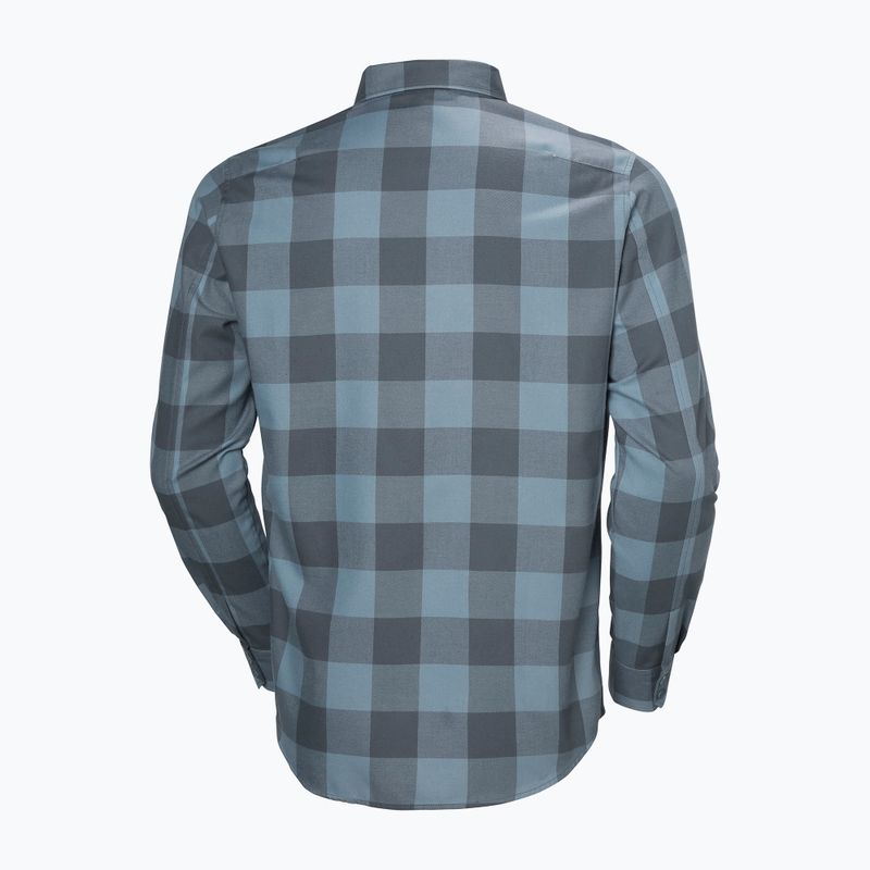 Cămașă pentru bărbați Helly Hansen Aker Flannel LS jungle green buffalo plaid 6