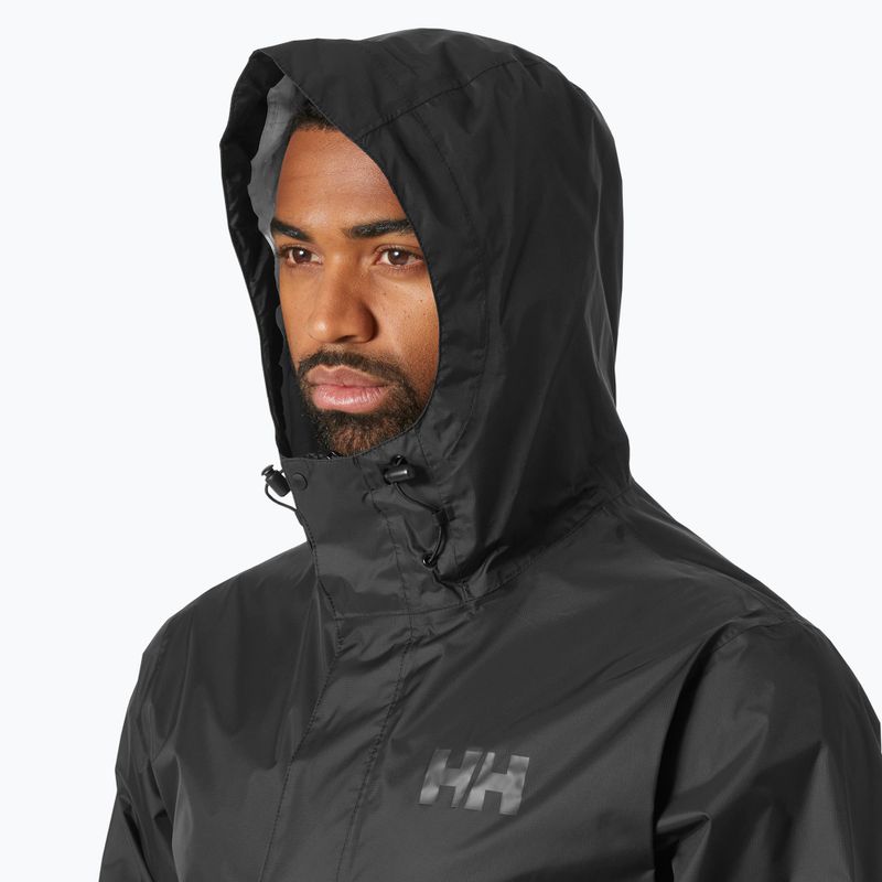 Geacă de ploaie pentru bărbați Helly Hansen Loke black 3
