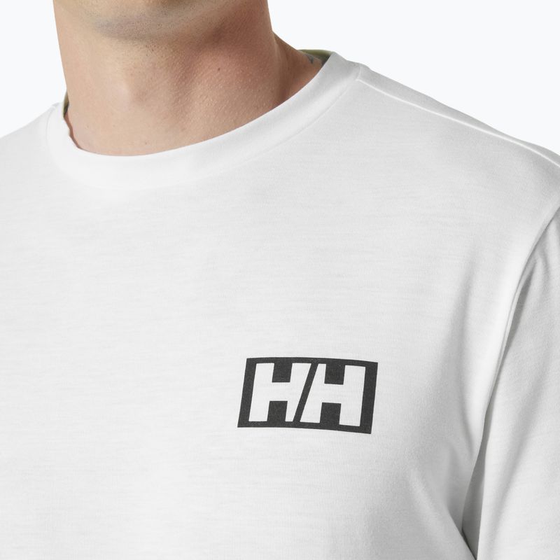 Longsleeve pentru bărbați Helly Hansen Skog Graphic white 3