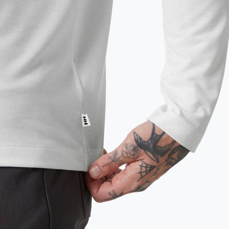 Longsleeve pentru bărbați Helly Hansen Skog Graphic white 4