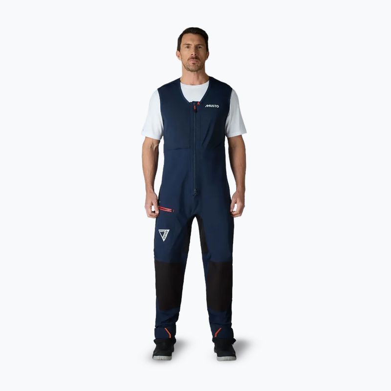 Pantaloni de navigație pentru bărbați Musto BR3 Sport Salopette true navy