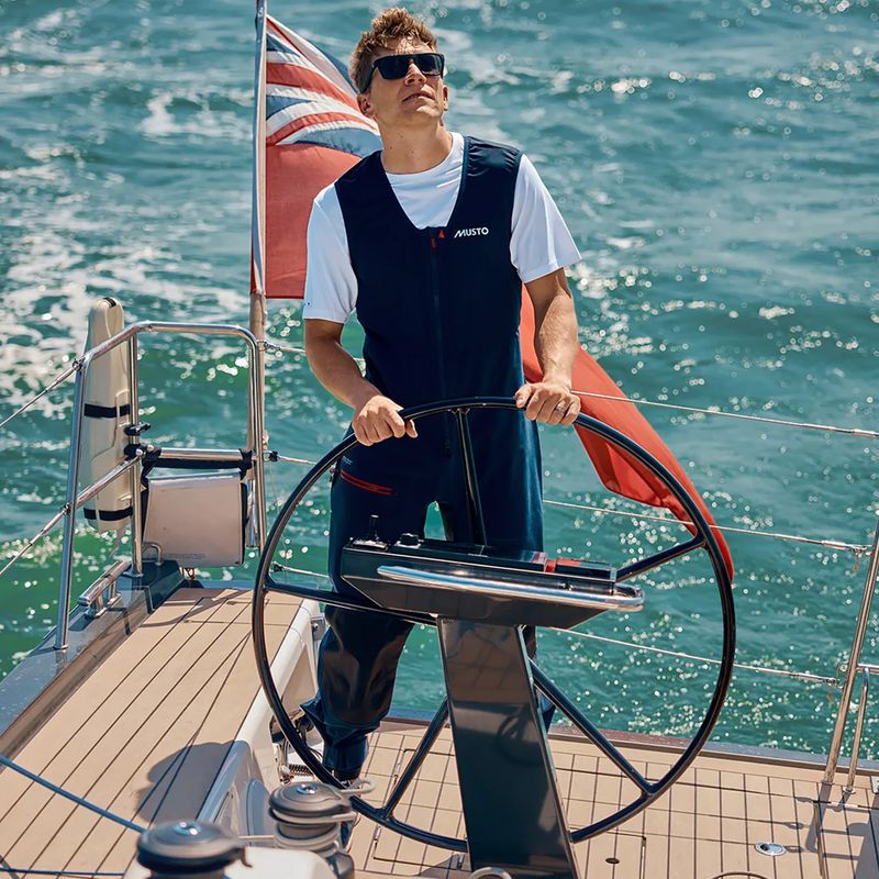 Pantaloni de navigație pentru bărbați Musto BR3 Sport Salopette true navy 8