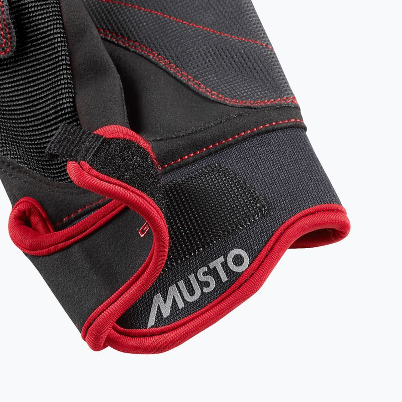 Mănuși de navigație Musto Performance Short Finger 2.0 black 2