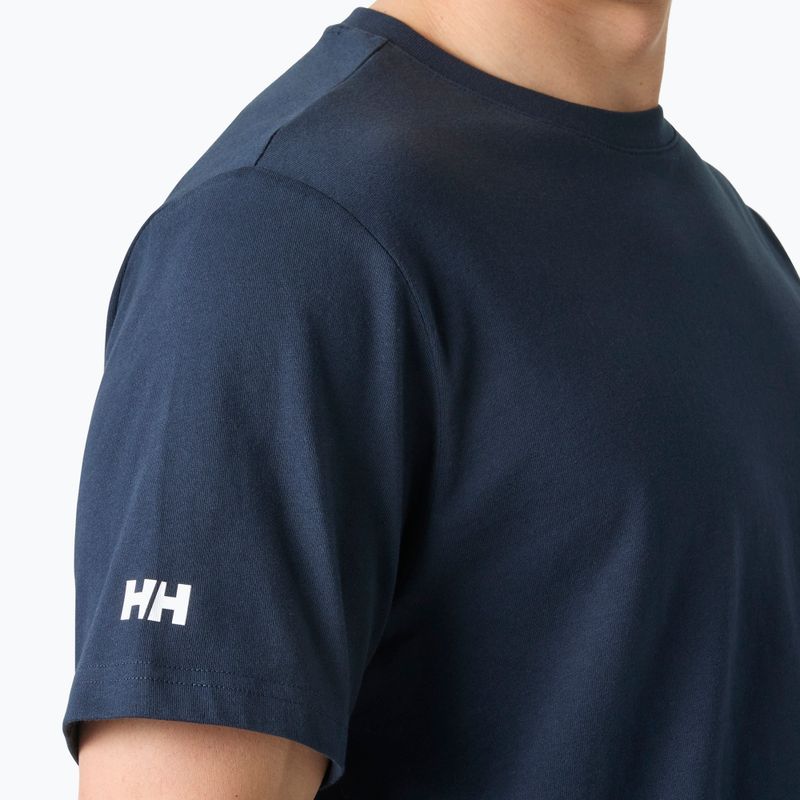 Tricou pentru bărbați Helly Hansen Crew 2.0 navy 5