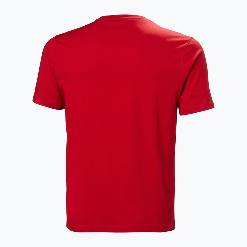 Tricou pentru bărbați Helly Hansen Logo 3.0 red 5