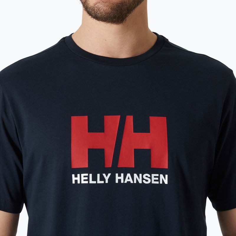 Tricou pentru bărbați Helly Hansen Logo 3.0 navy 3