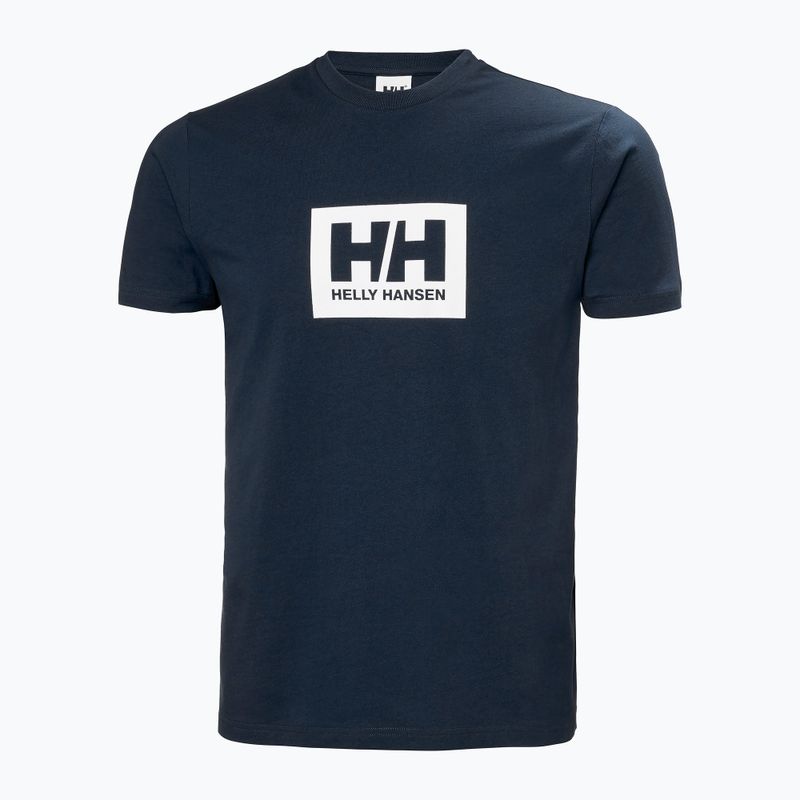 Tricou pentru bărbați Helly Hansen Box T 2.0 navy 3