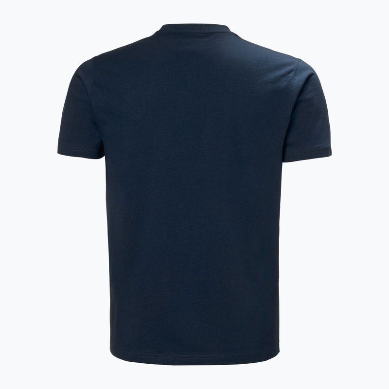 Tricou pentru bărbați Helly Hansen Box T 2.0 navy 4