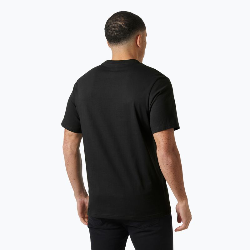 Tricou pentru bărbați Helly Hansen Box T 2.0 black 2