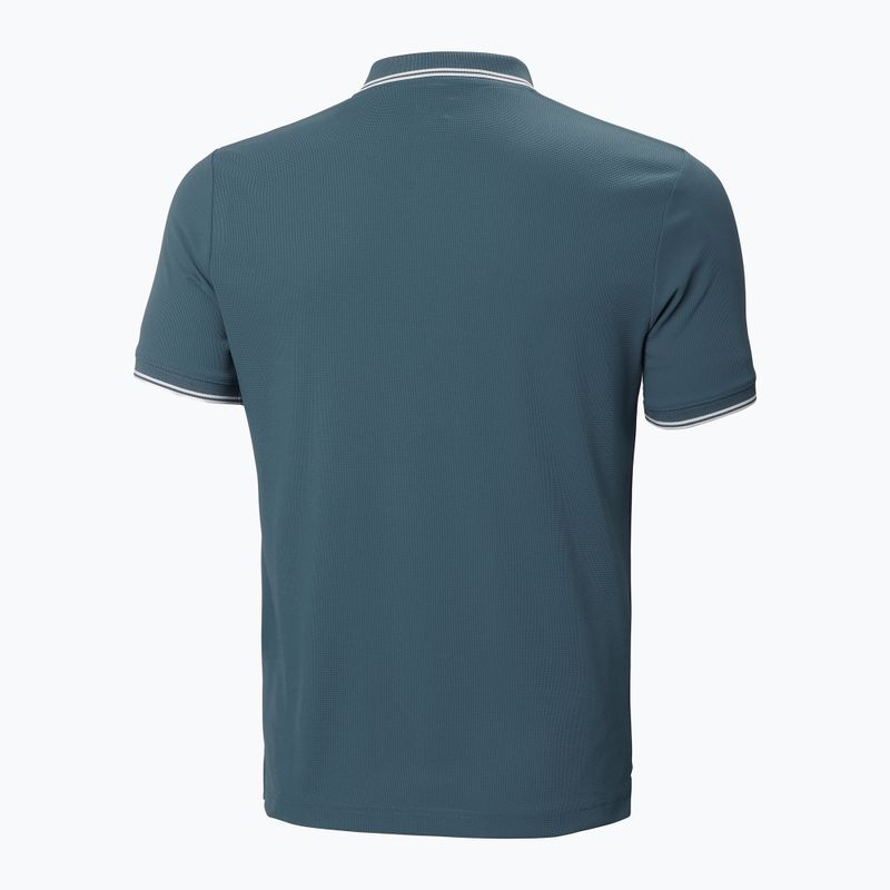 Tricou polo pentru bărbați Helly Hansen Kos Polo washed navy 2