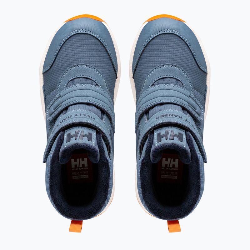 Ghete pentru copii Helly Hansen Jk Bowstring Boot HellyTech washed navy/papaya 5