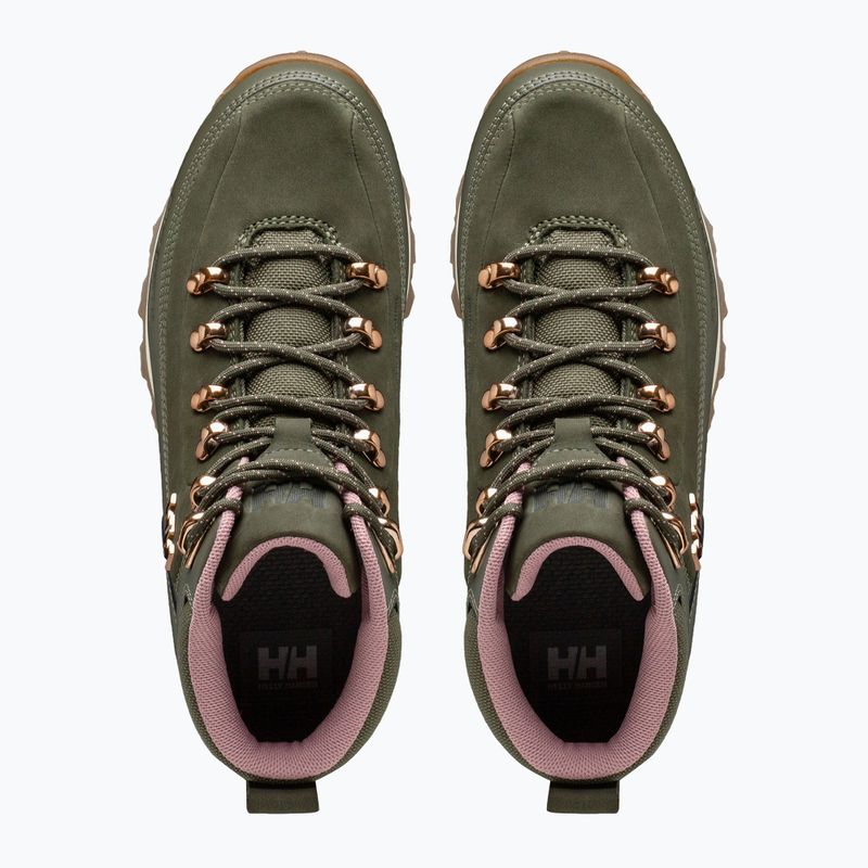Încălțăminte de trekking pentru femei Helly Hansen The Forester Premium utility green/cream 5