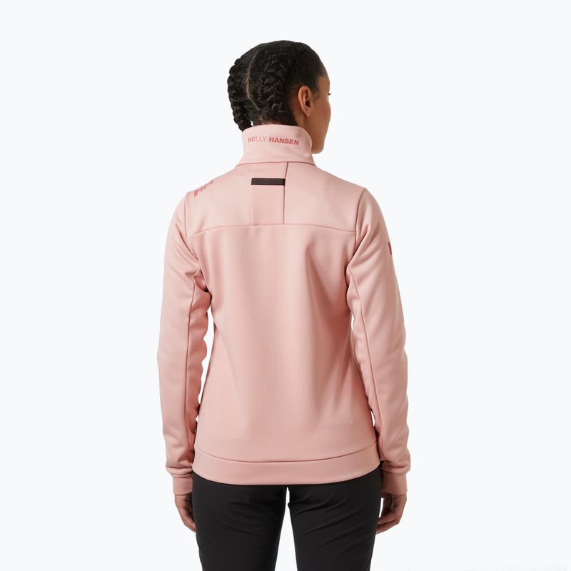 Bluză de navigație pentru femei  Helly Hansen Crew Fleece pink salt 2