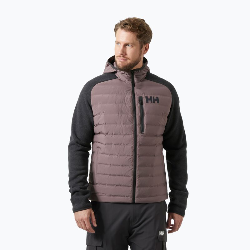 Geacă de navigație pentru bărbați Helly Hansen Arctic Ocean Hybrid Insulator sparrow grey
