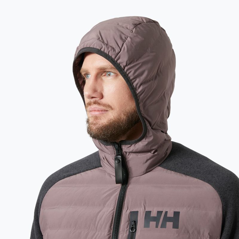 Geacă de navigație pentru bărbați Helly Hansen Arctic Ocean Hybrid Insulator sparrow grey 3