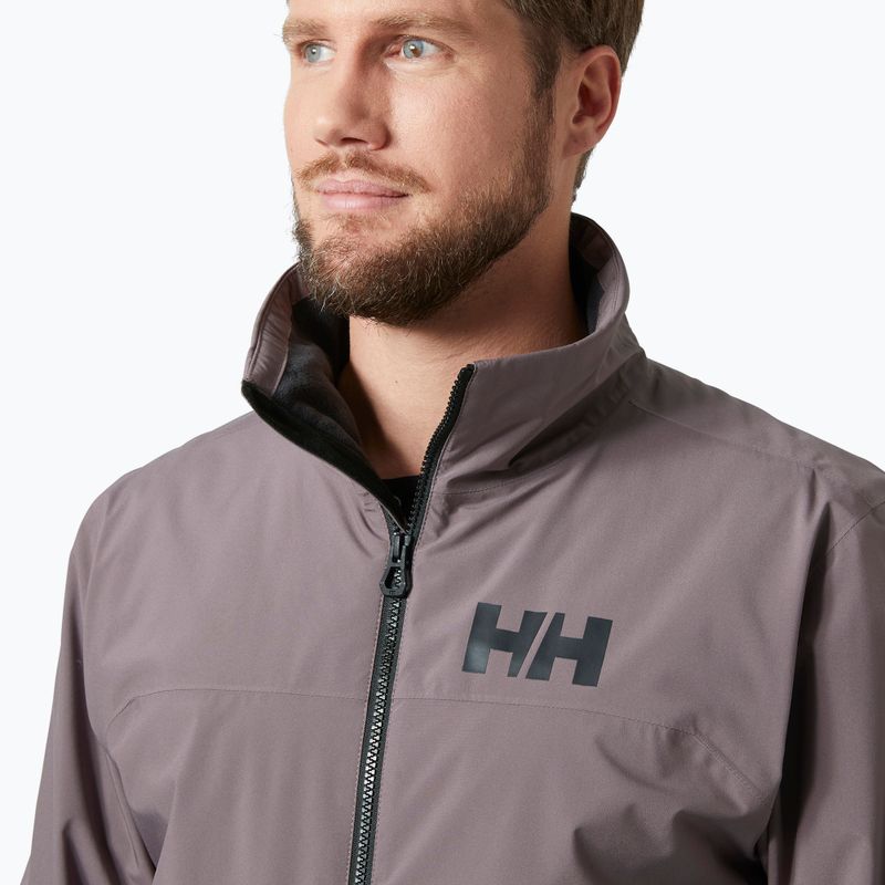 Geacă de navigație pentru bărbați  Helly Hansen HP Racing Lifaloft Bomber sparrow grey 3