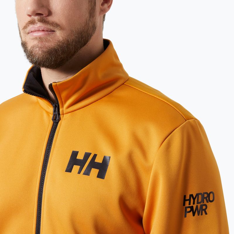 Bluză de navigatie pentru bărbați Helly Hansen HP Fleece 2.0 mustard 3