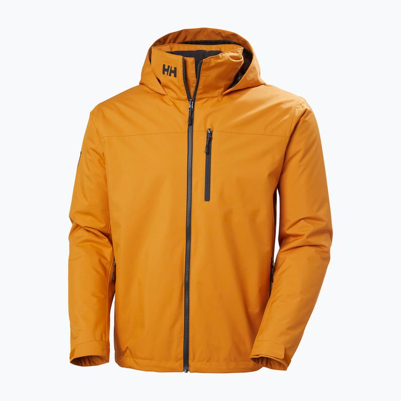 Geacă de navigație pentru bărbați Helly Hansen Crew Hooded Midlayer 2 mustard