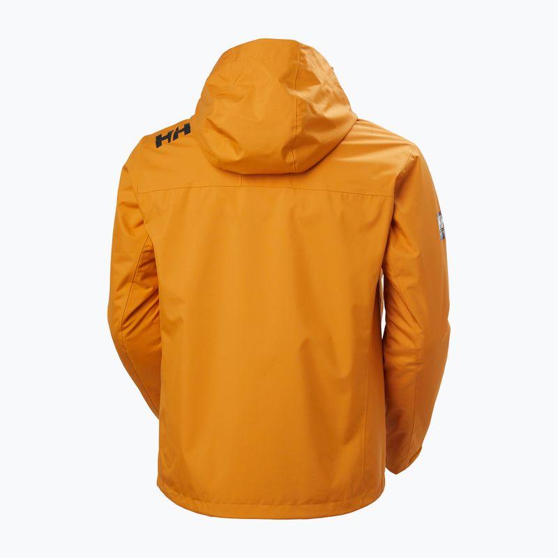 Geacă de navigație pentru bărbați Helly Hansen Crew Hooded Midlayer 2 mustard 2