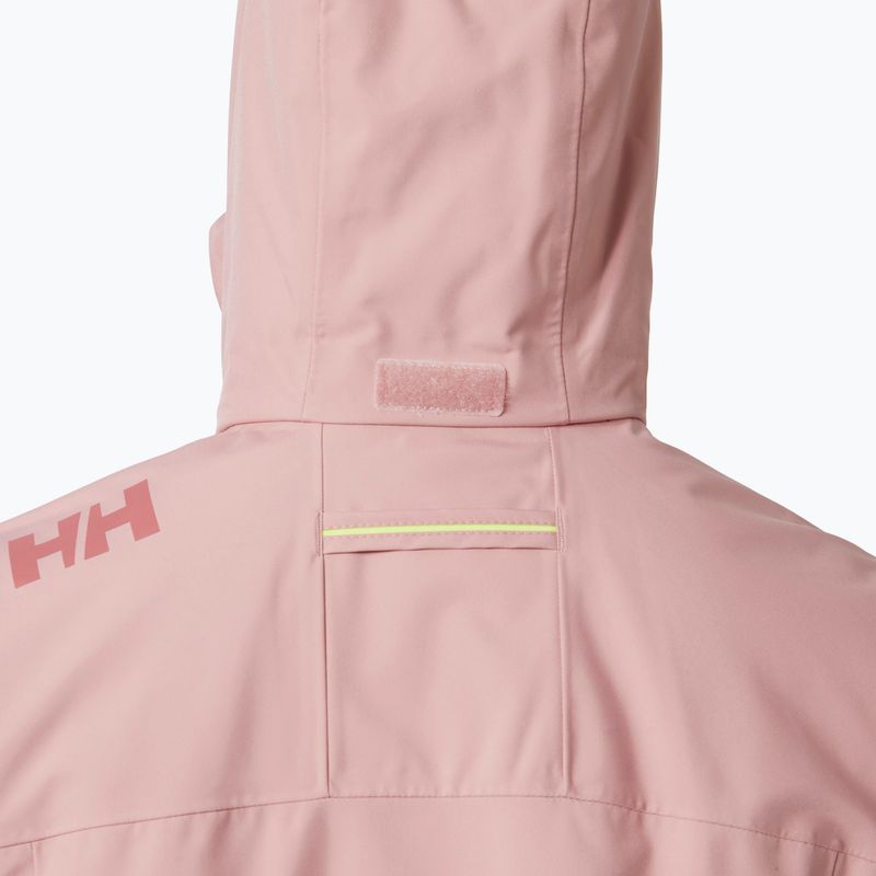 Geacă de navigație pentru femei Helly Hansen Crew Hooded Midlayer 2.0 pink salt 3