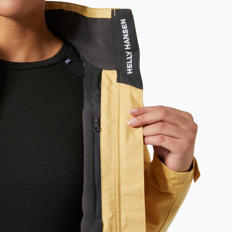 Geacă de navigație pentru femei Helly Hansen Crew Hooded Midlayer 2.0 sand 8