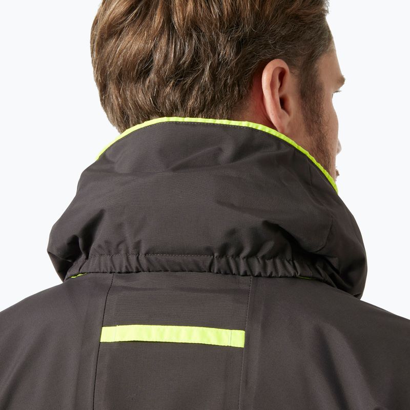 Geacă de ploaie pentru bărbați  Helly Hansen Pier 4.0 mustard 4