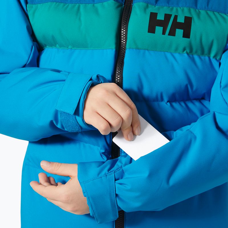 Geacă de schi pentru copii Helly Hansen Cyclone neptune blue 4