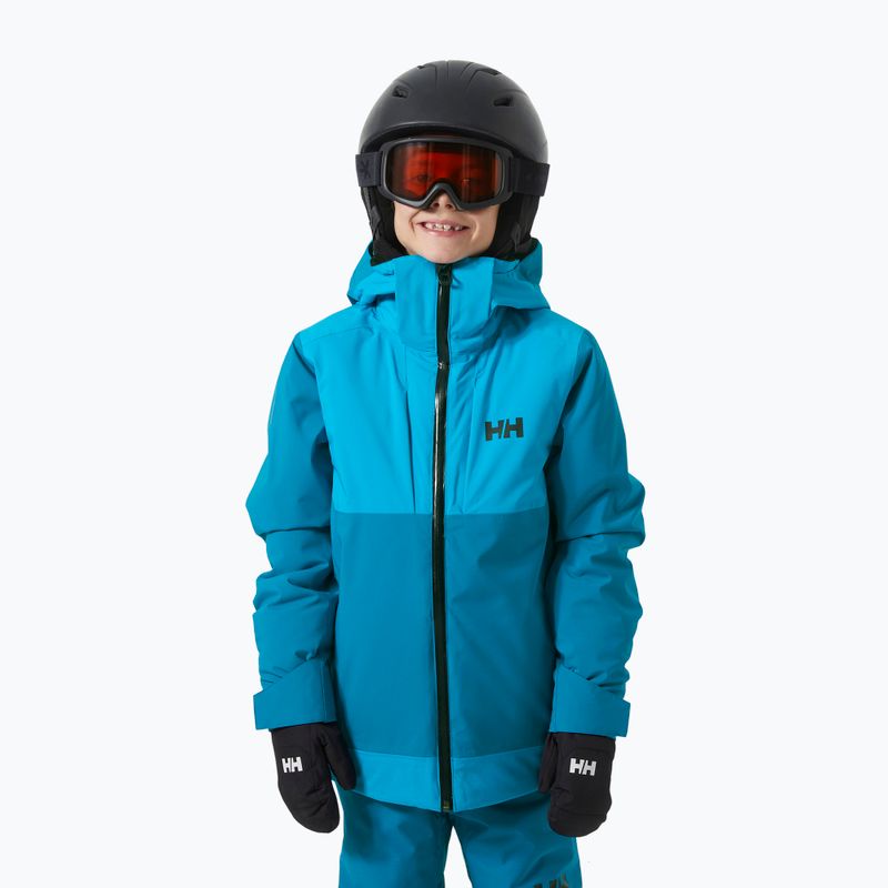 Geacă de schi pentru copii Helly Hansen Alpha cerulean blue