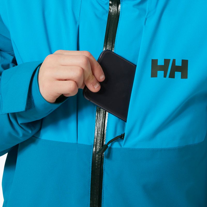 Geacă de schi pentru copii Helly Hansen Alpha cerulean blue 4